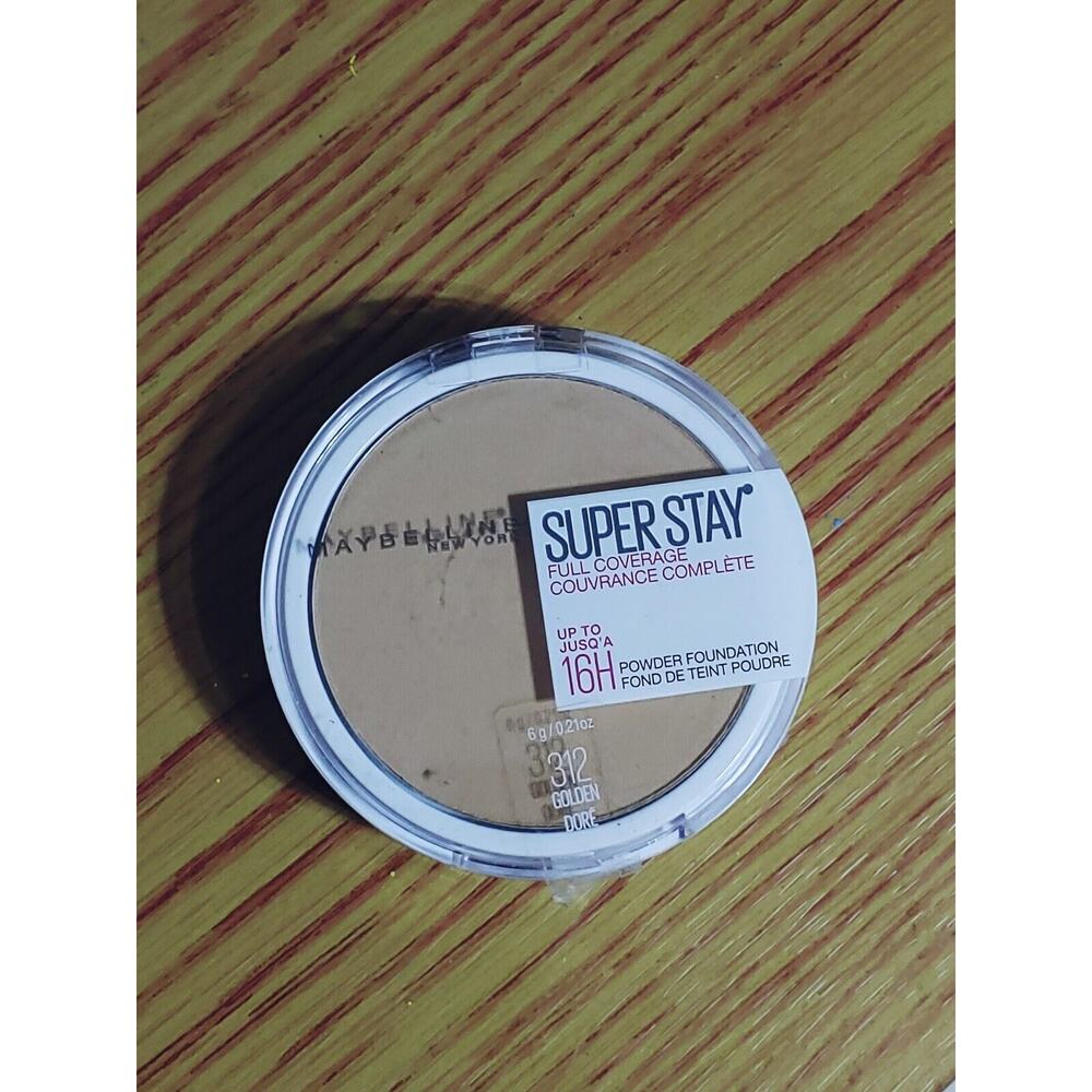 Maybelline Superstay Full Coverage Powder Foundation 312 Golden